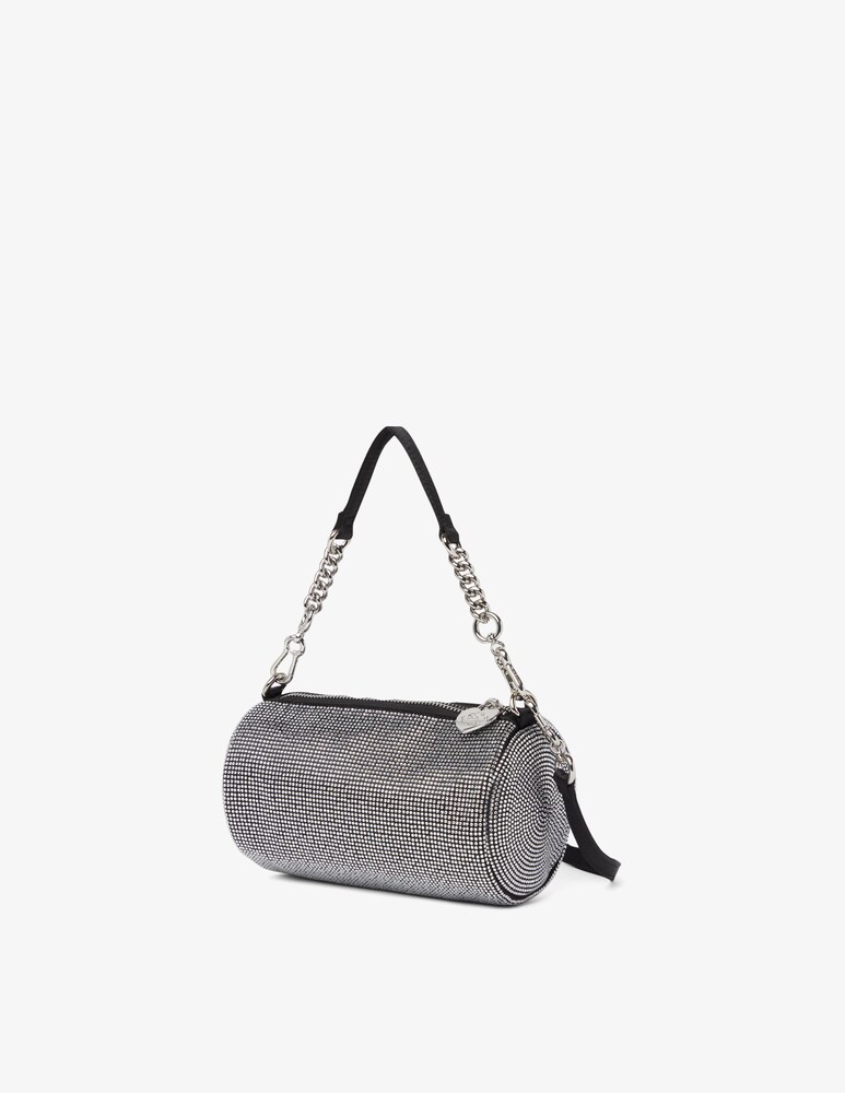 Juicy Couture Borsa Baguette Con Strass Barrel