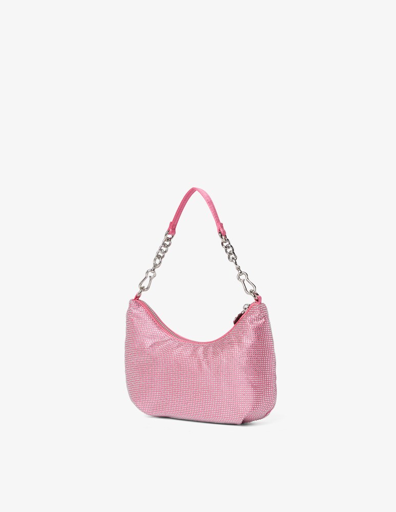 Juicy Couture Borsa Hobo Piccola Con Strass Hazel