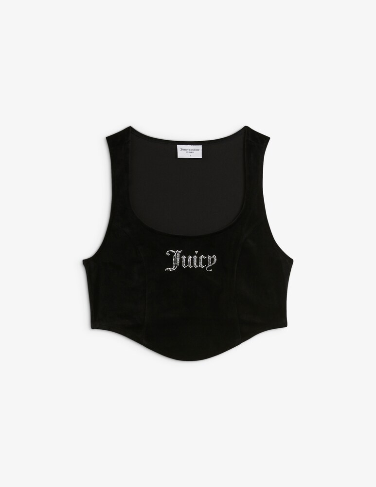 Juicy Couture Top A Corsetto Camina Corset Top
