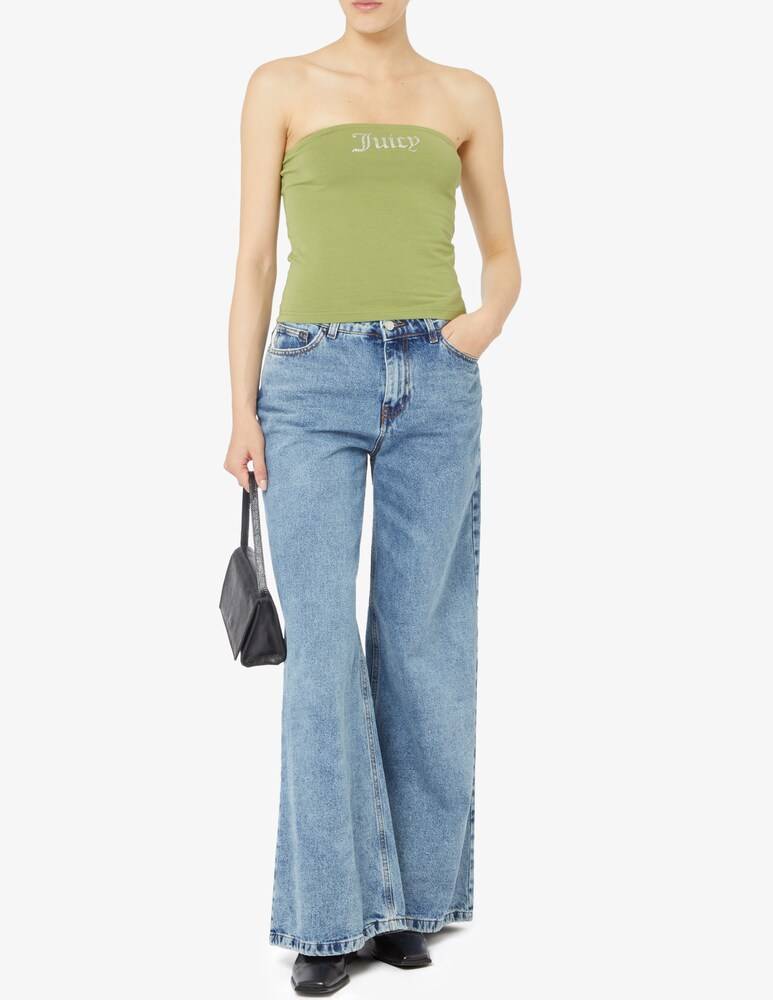 Juicy Couture Top A Fascia In Jersey Babet