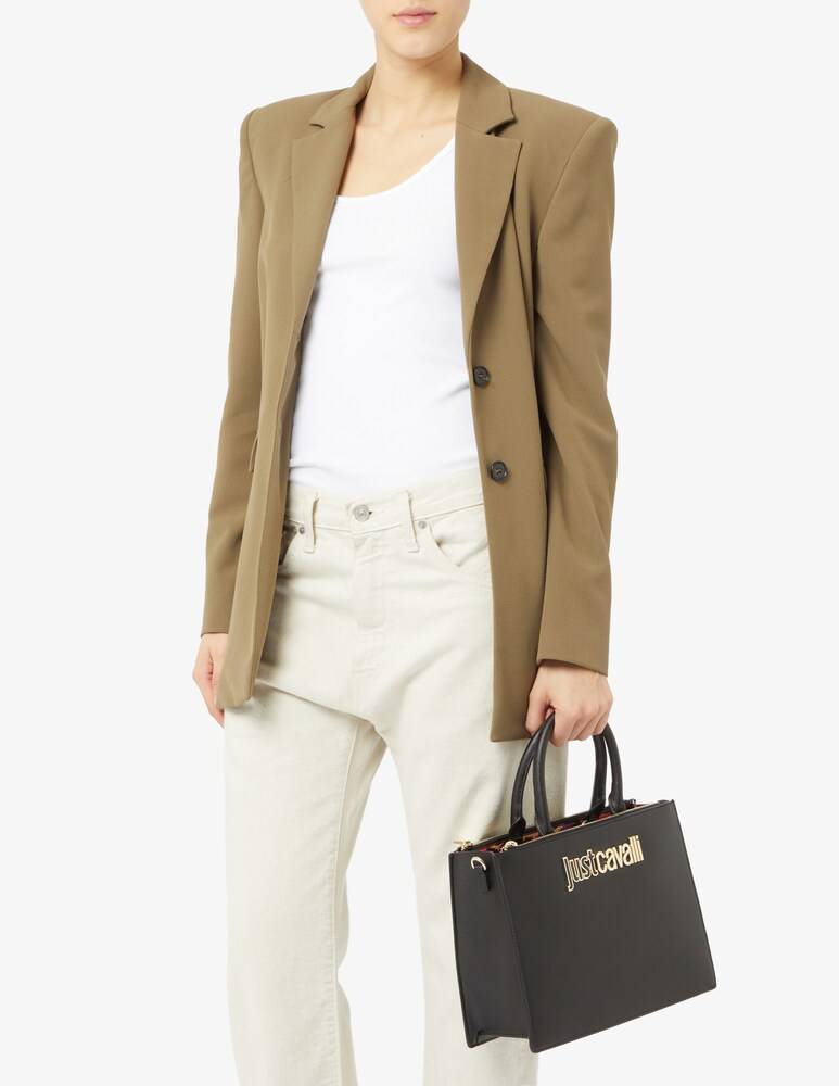 Just Cavalli Borsa Shopper Metal