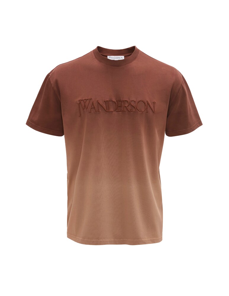 JW Anderson Maglietta logo scritta faded
