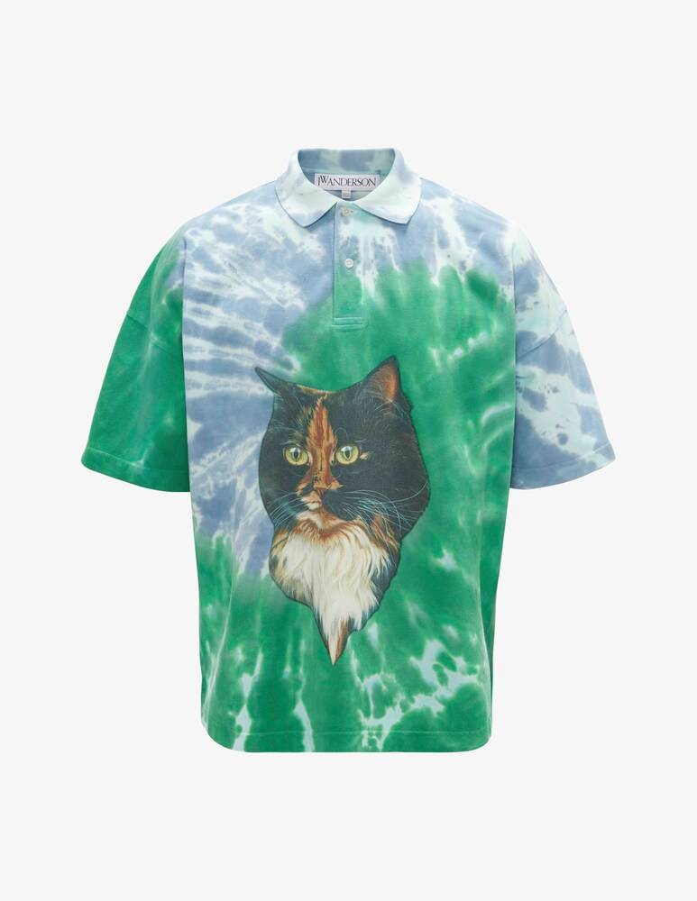 JW Anderson Polo cat tie dye