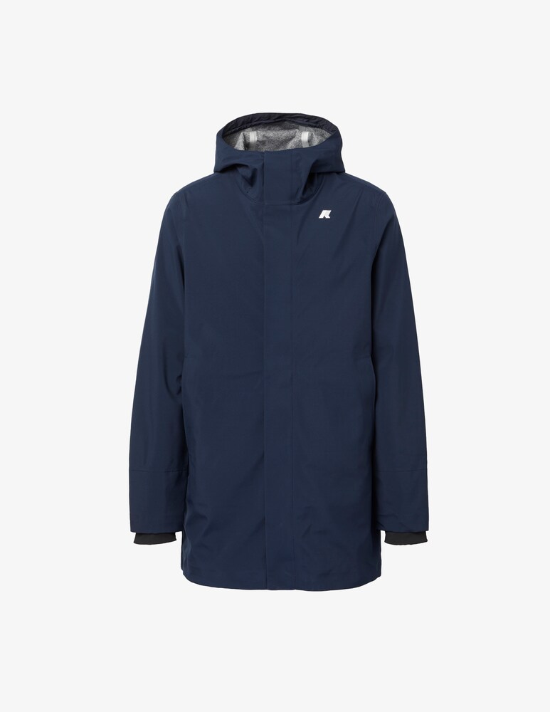 K-Way Giacca lunga tommy bonded jersey