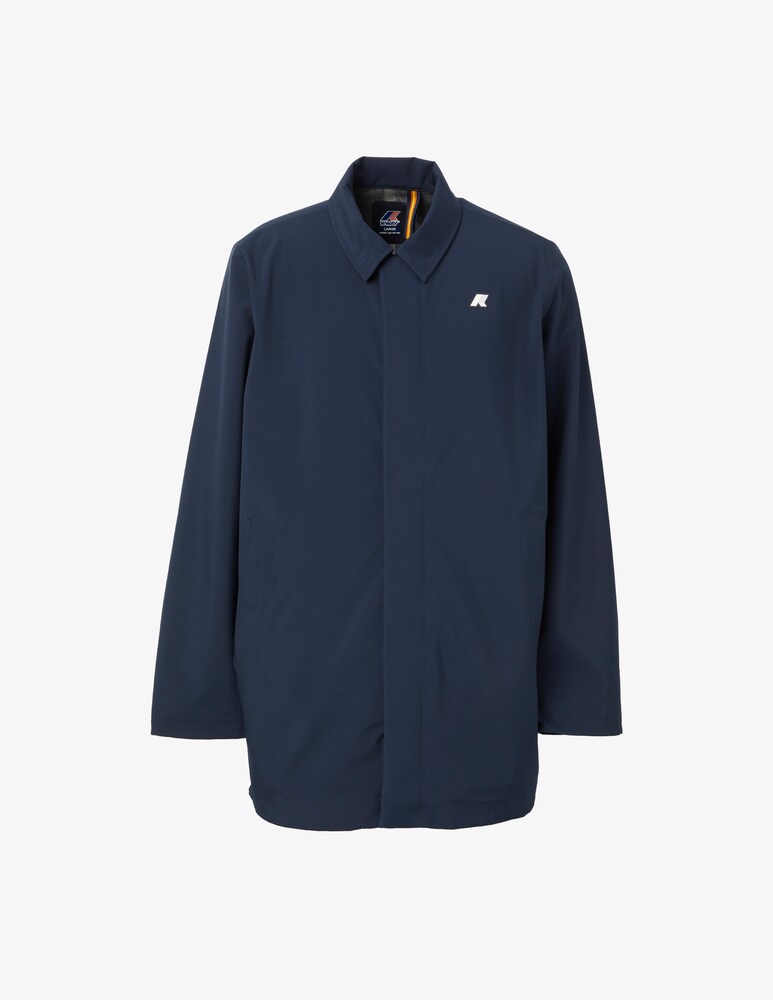 K-Way Impermeabile lungo benny bonded jersey