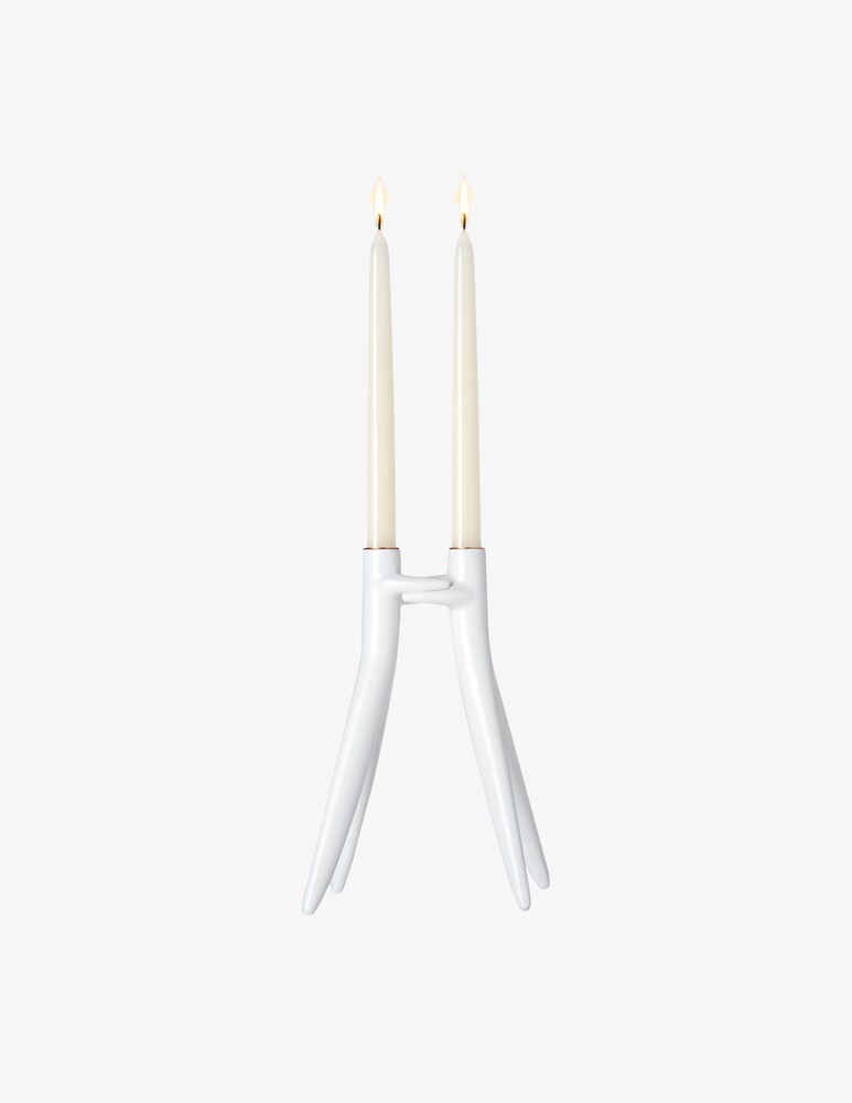 Kartell Abbracciaio, candelabro - Bianco