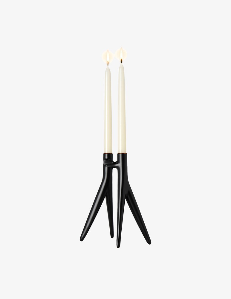 Kartell Abbracciaio, Candelabro - Nero