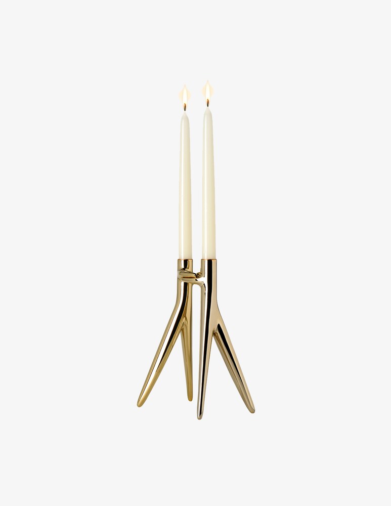 Kartell Abbracciaio, Candelabro - Oro