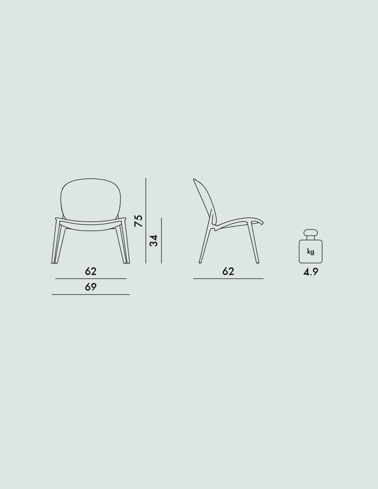 Kartell Be Bop Sedia