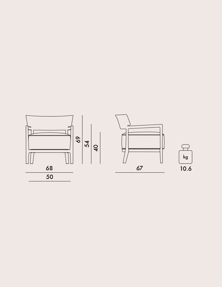 Kartell Cara Poltrona