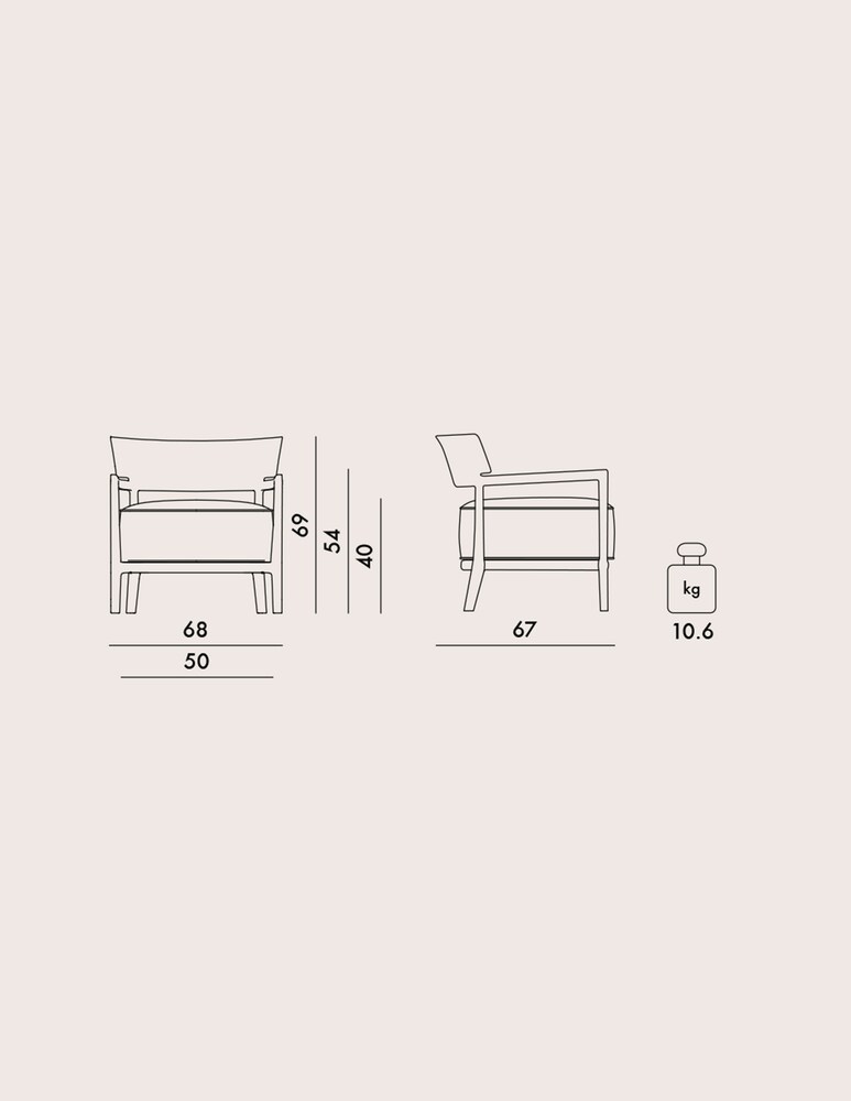 Kartell Cara Poltrona