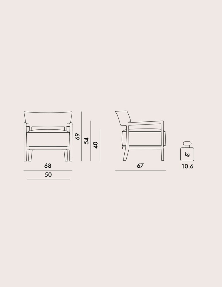 Kartell Cara Poltrona