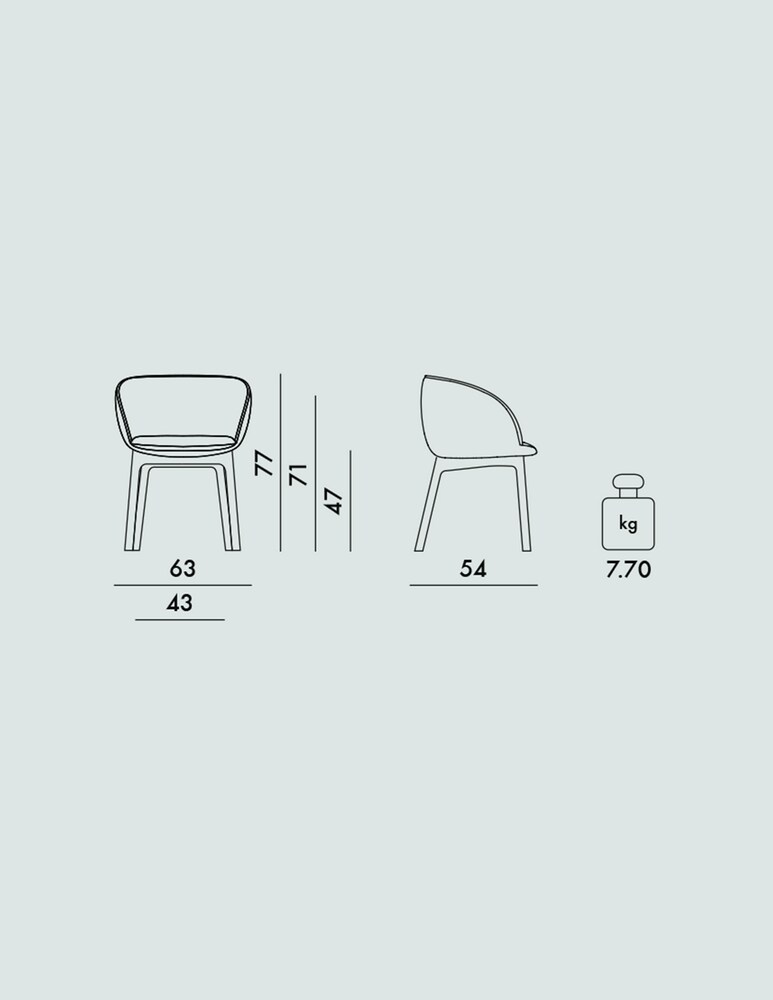 Kartell Charla Orsetto Poltroncina