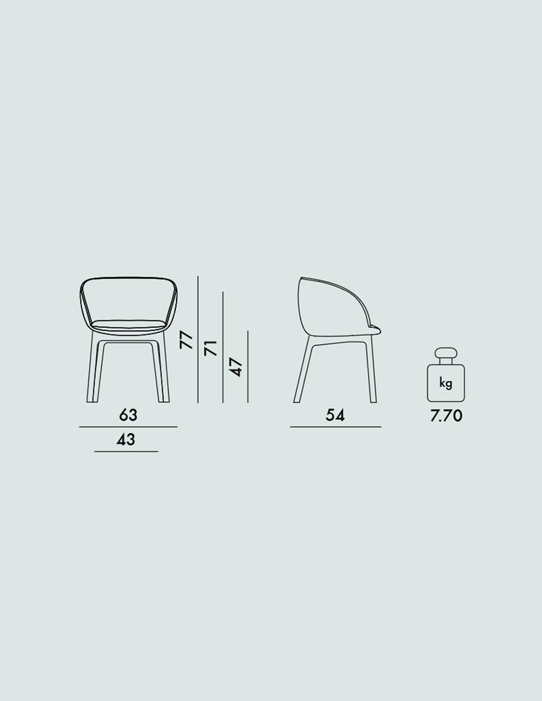 Kartell Charla Sedia