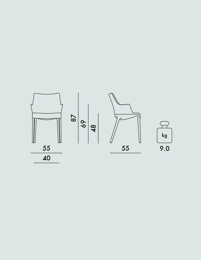 Kartell Eleganza Nia Chair