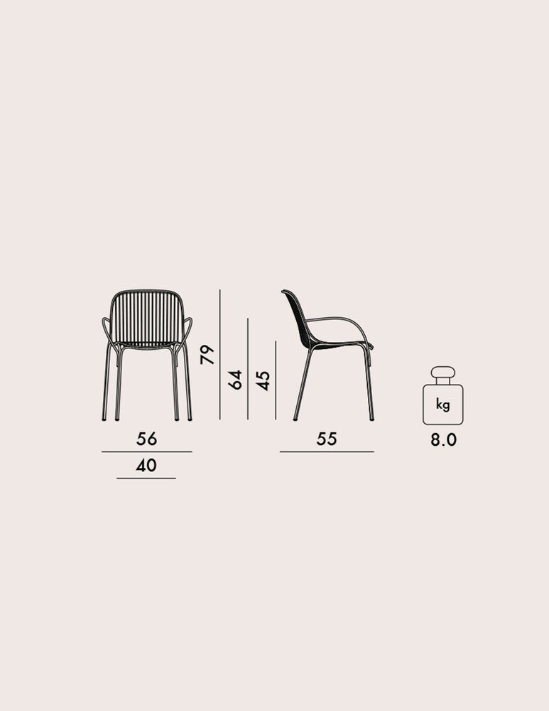Kartell Hiray Poltroncina