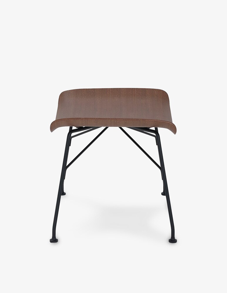 Kartell S/Wood, Poggiapiedi - Marrone