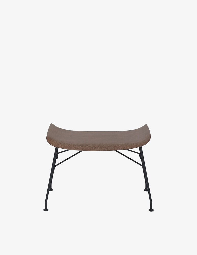 Kartell S/Wood, poggiapiedi - Marrone