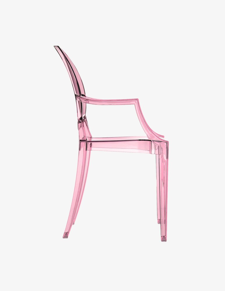 Kartell Sedia Lou Lou Ghost Baby - Rosa