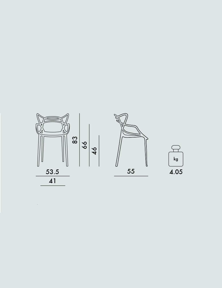 Kartell Sedia Masters