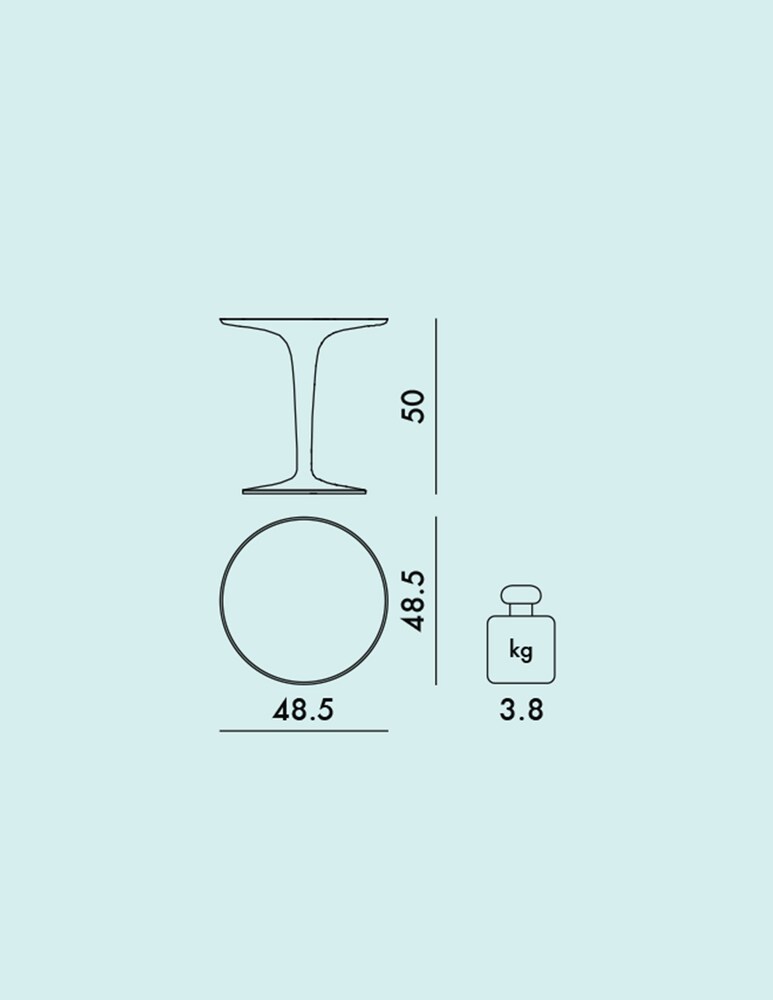 Kartell Tavolino Tip Top