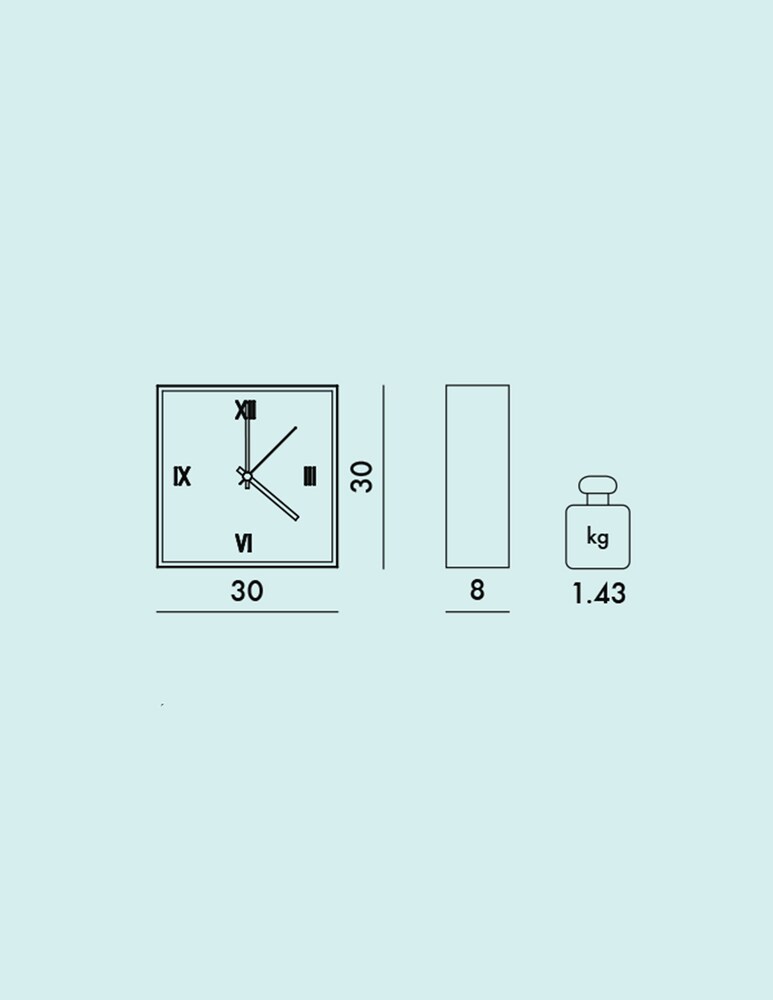 Kartell Tic&Tac, Orologio