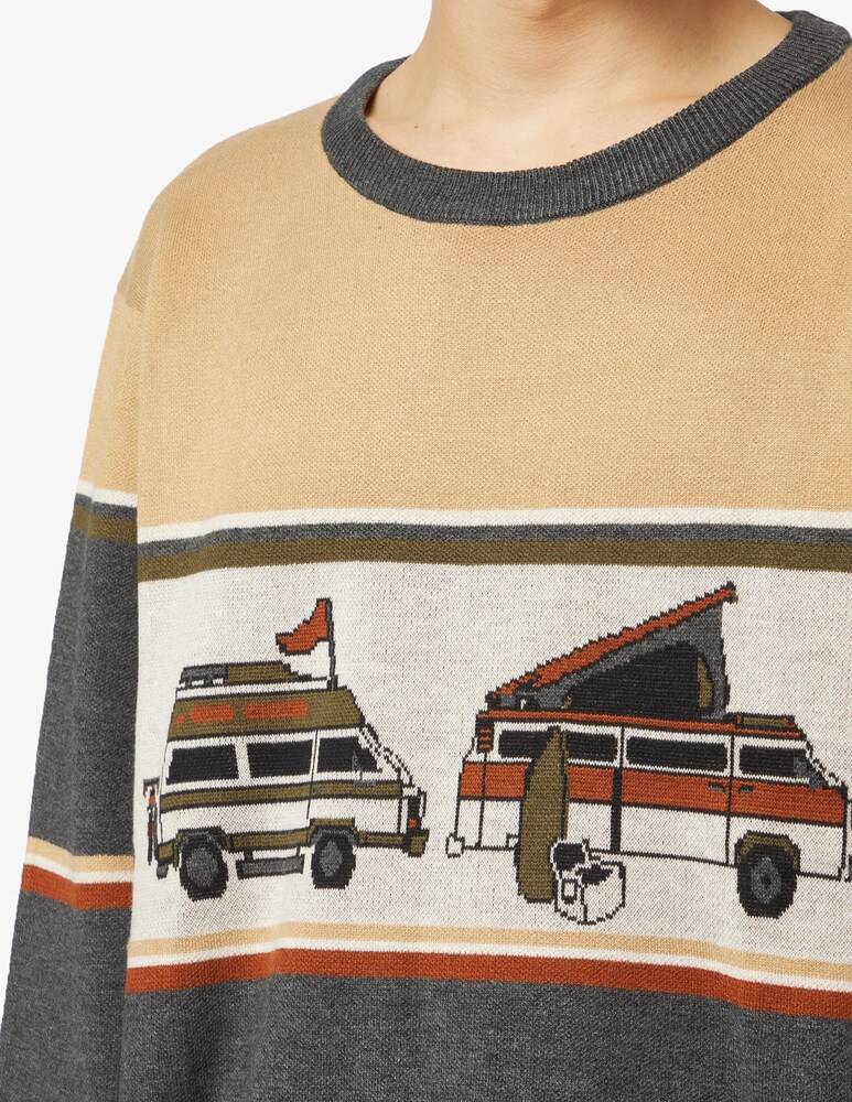 Kavu Maglia Girocollo Misto Lana Ricamo
