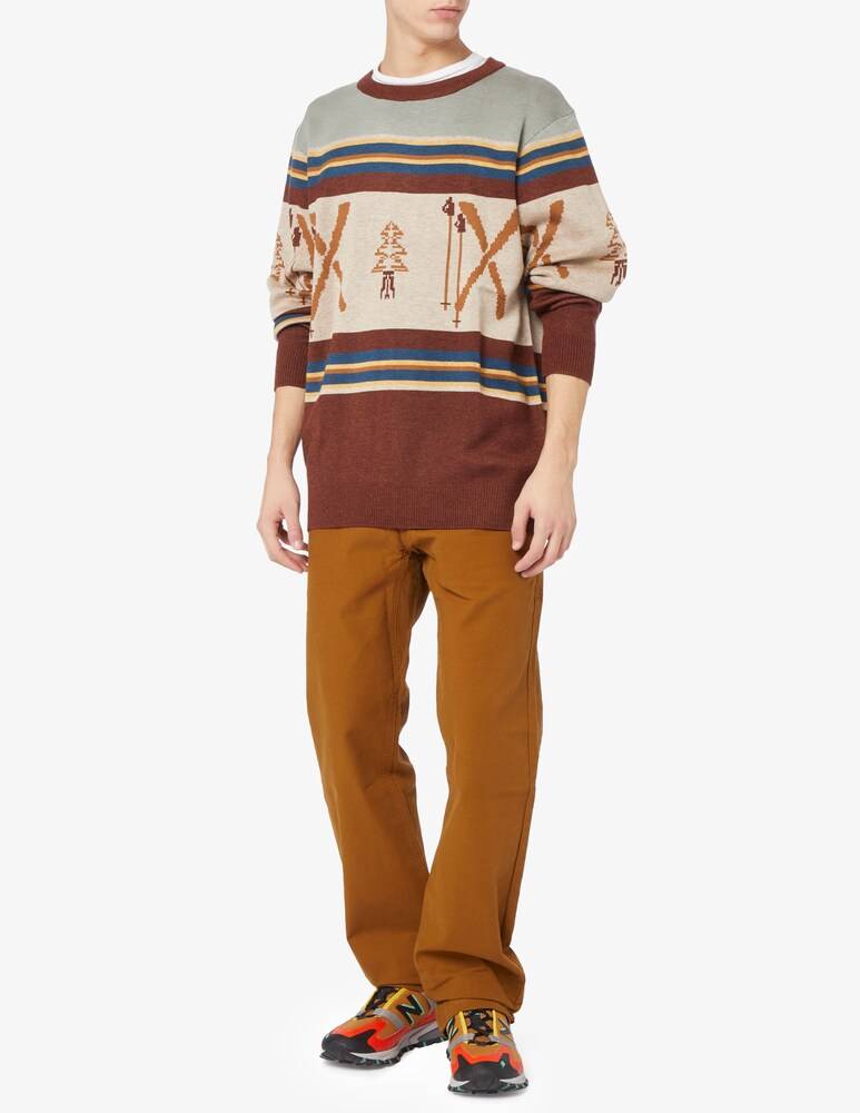 Kavu Maglia Girocollo Misto Lana Ricamo