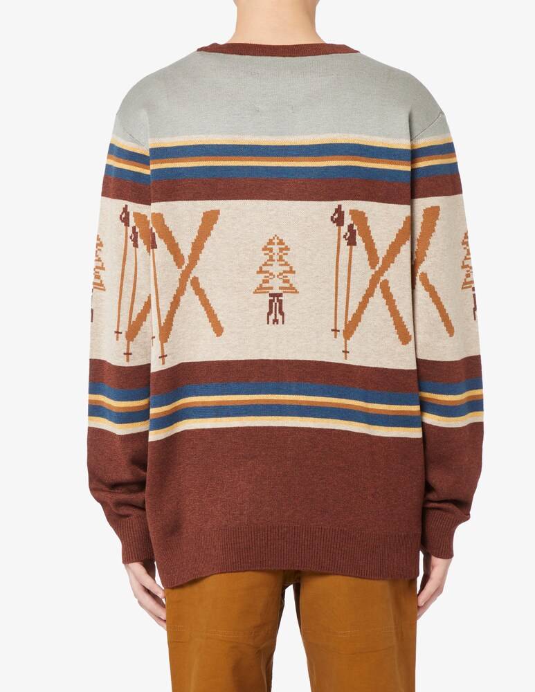 Kavu Maglia Girocollo Misto Lana Ricamo