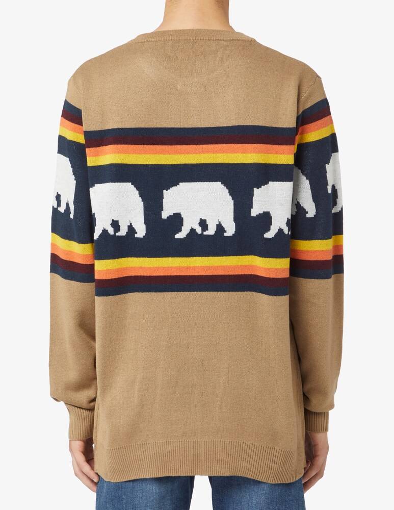 Kavu Maglia Girocollo Misto Lana Ricamo