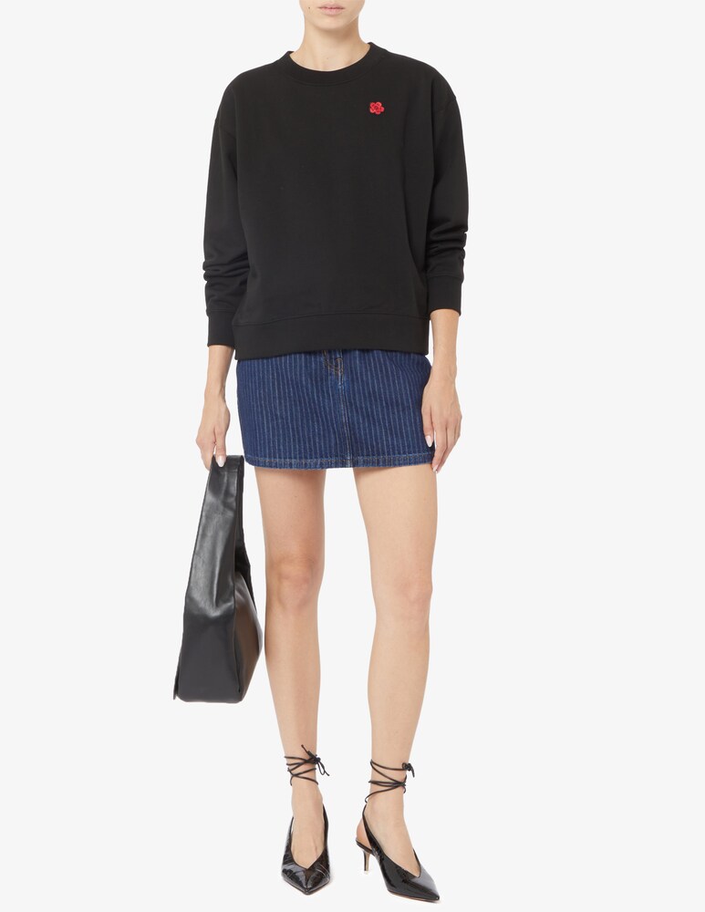 Kenzo Felpa Classica Con Stemma Boke