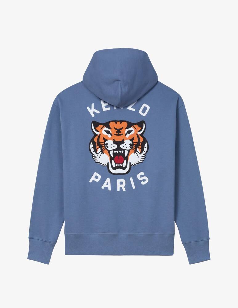 Kenzo Felpa Con Cappuccio Lucky Tiger Oversize Back