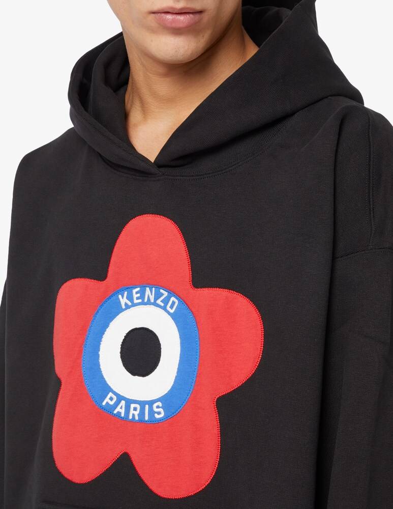 Kenzo Felpa Con Cappuccio Target Oversize