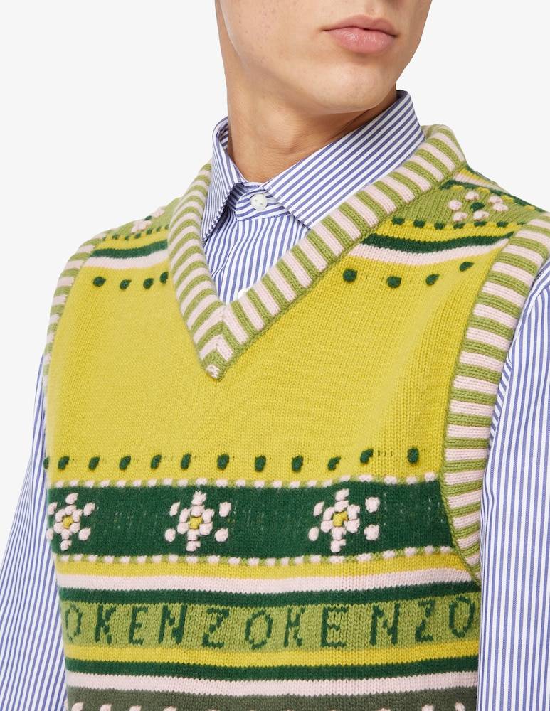 Kenzo Gillet Knit Multicolor