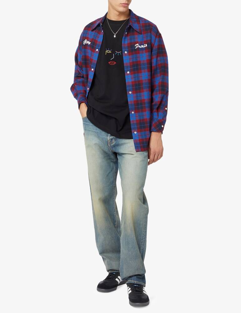 Kenzo Jeans Stone Bleach Gamba Dritta
