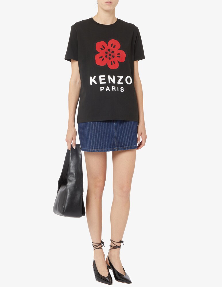 Kenzo Minigonna Jacquard Rigata