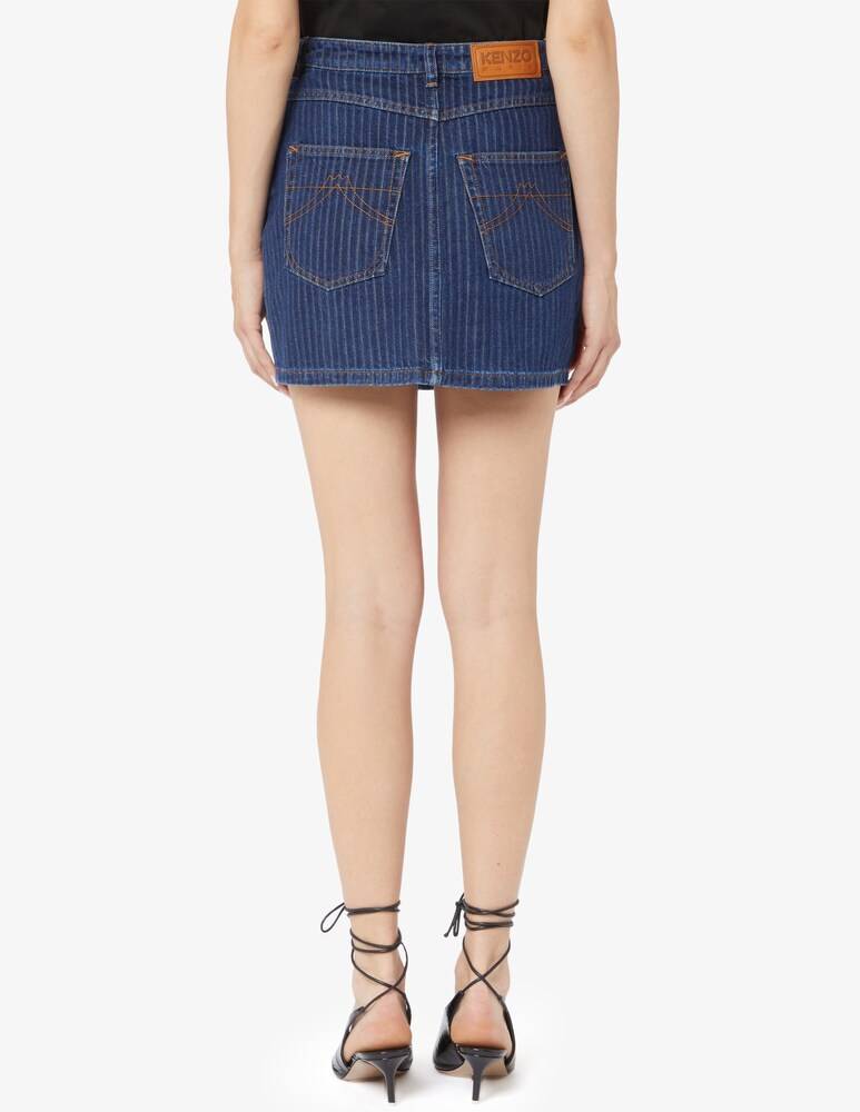Kenzo Minigonna Jacquard Rigata