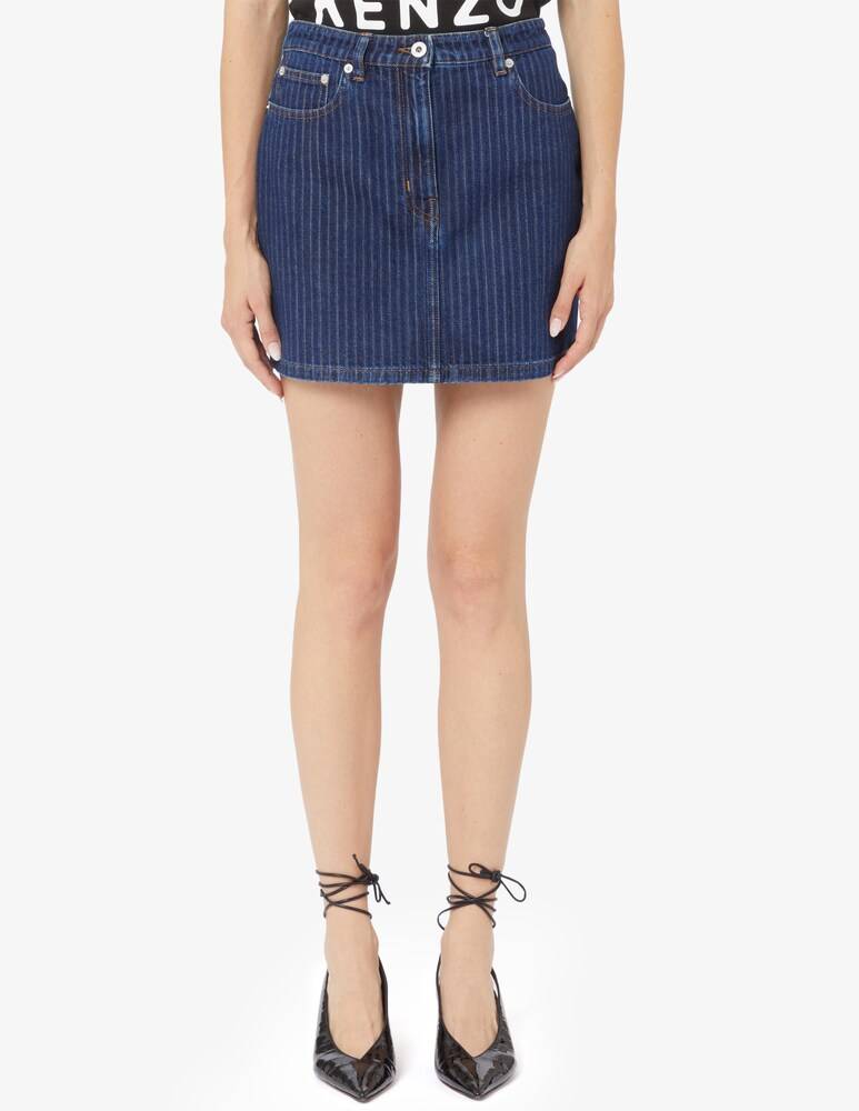 Kenzo Minigonna jacquard rigata