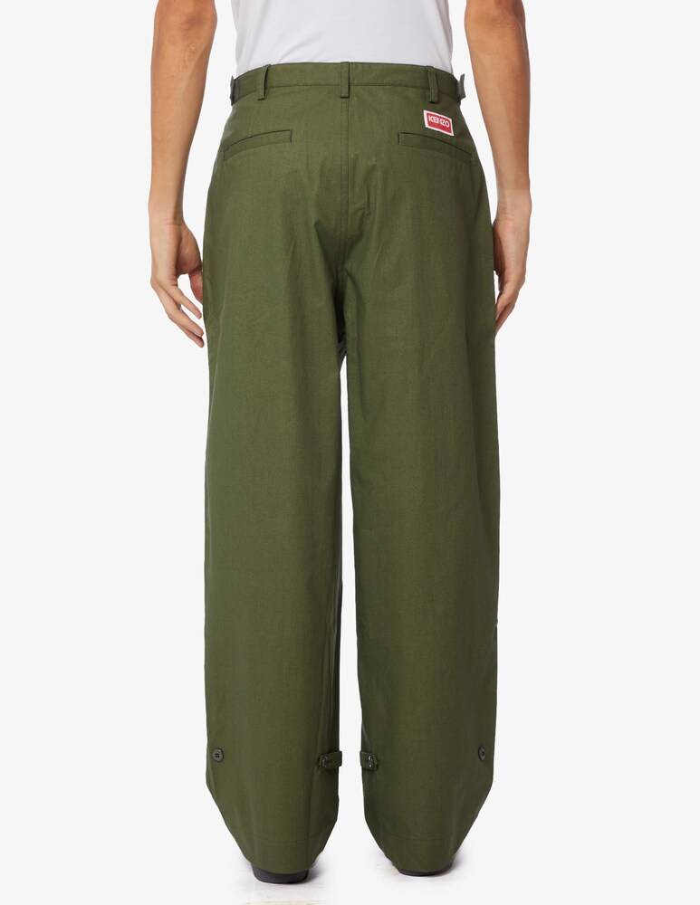 Kenzo Pantaloni Oversize Gamba Dritta