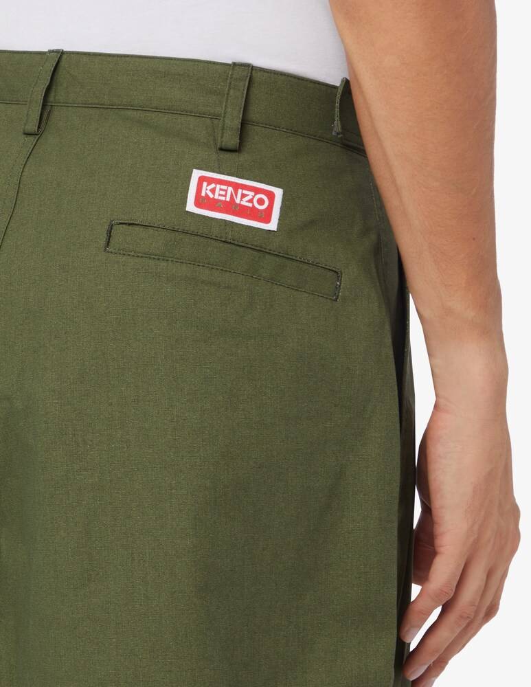Kenzo Pantaloni Oversize Gamba Dritta