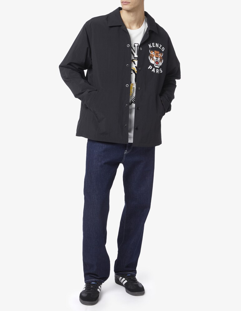 Kenzo Sovracamicia Nylon Lucky Tiger