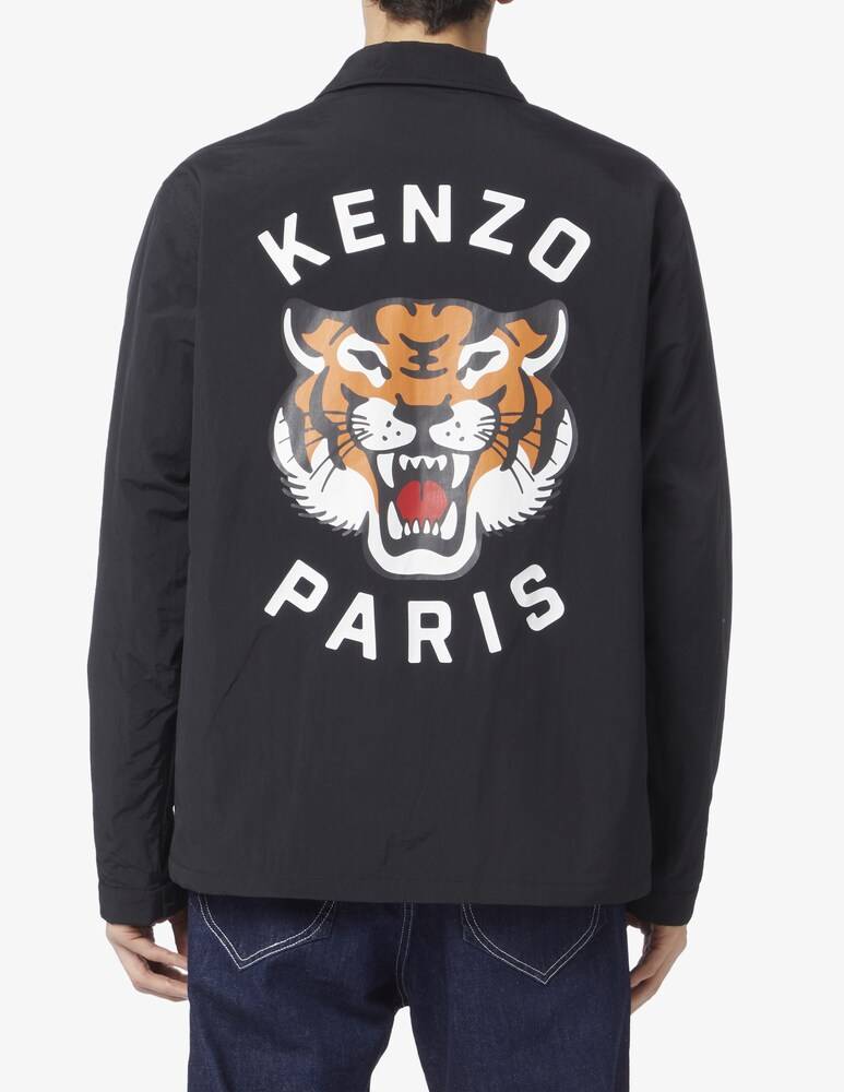 Kenzo Sovracamicia Nylon Lucky Tiger