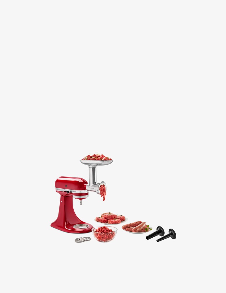 KitchenAid Accessorio Impastatrice Tritatutto In Metallo - Argento