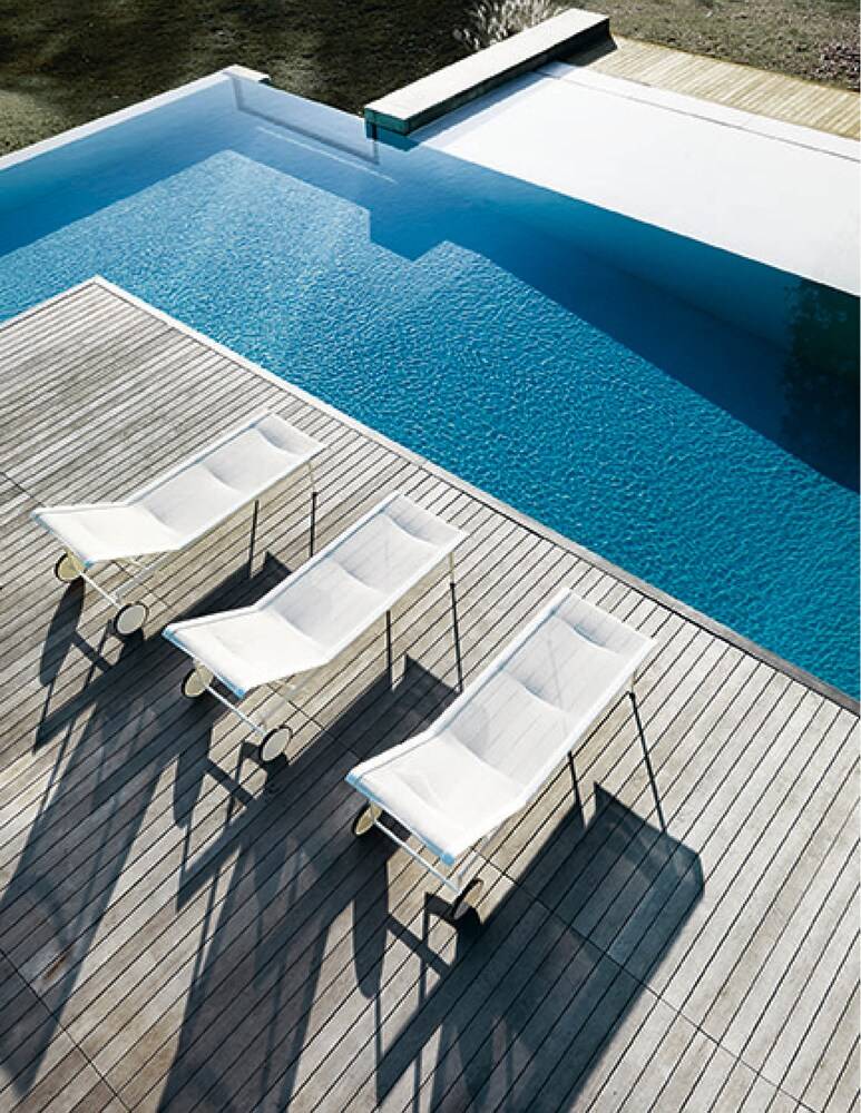 Knoll Chaise Longue 1966 Con Schienale Regolabile
