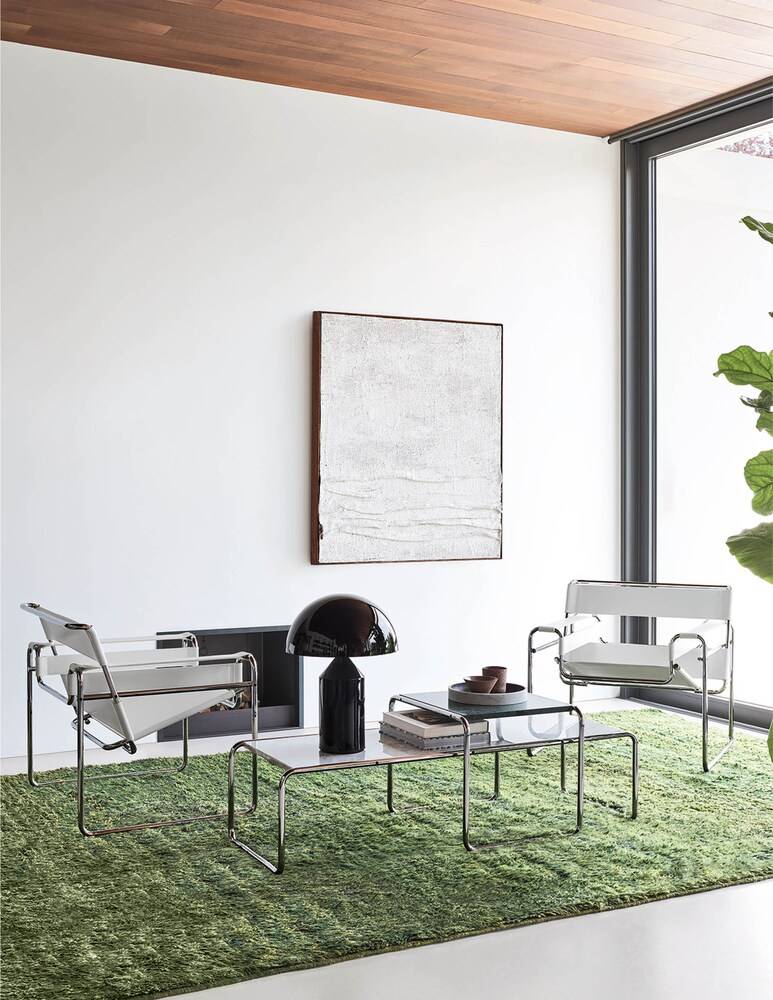Knoll Tavolino Laccio Rettangolare