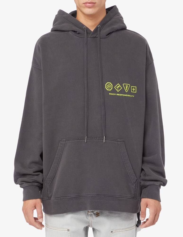 Ksubi Felpa con cappuccio enjoy biggie