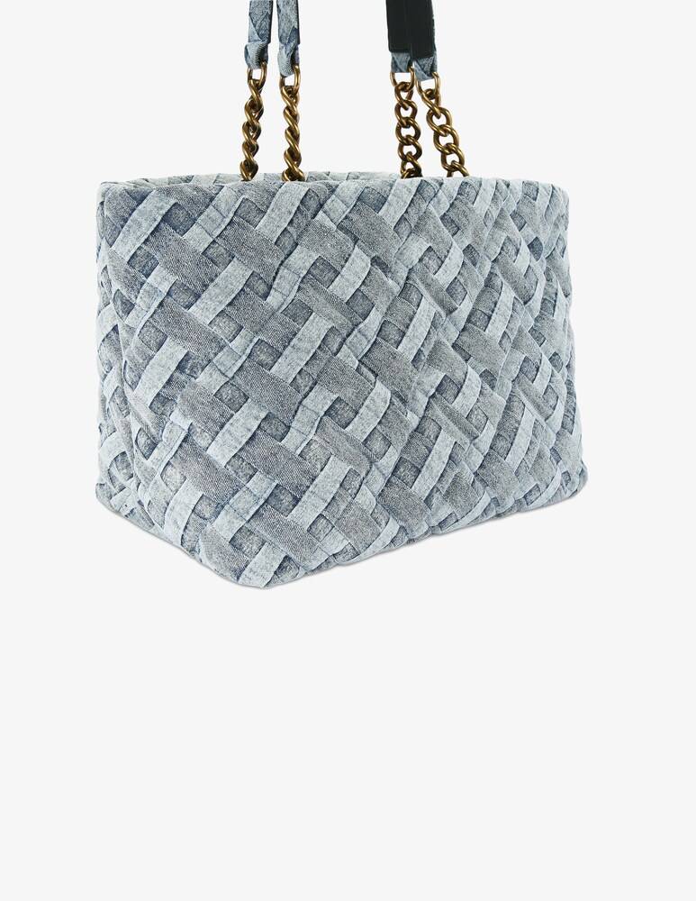 Kurt Geiger Borsa Shopper Keng Soft Denim