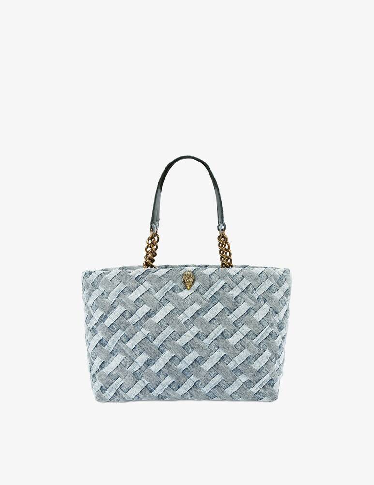 Kurt Geiger Borsa shopper Keng soft denim