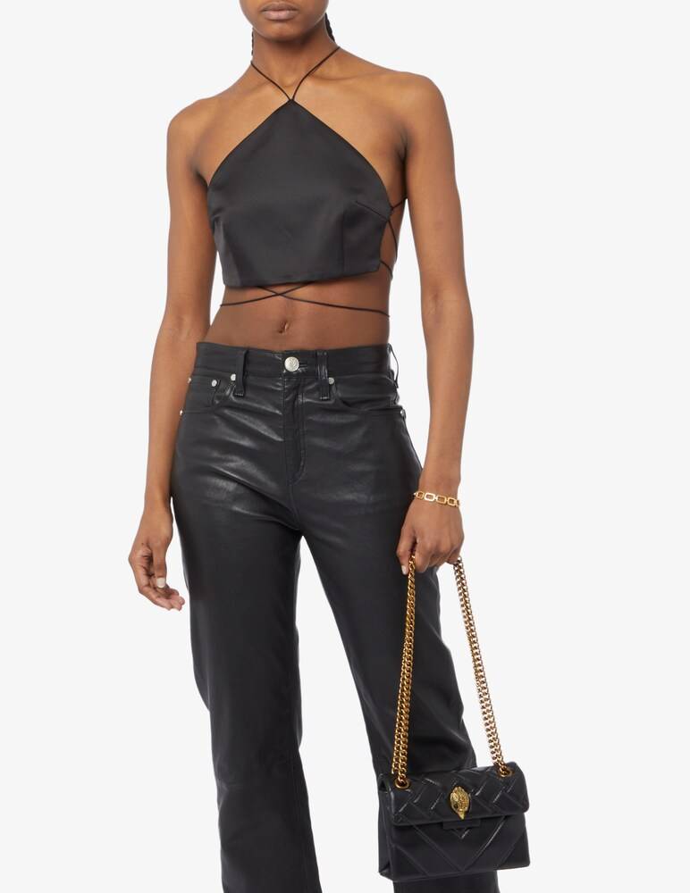 Kurt Geiger Kensington Leather Mini Crossbody Bag