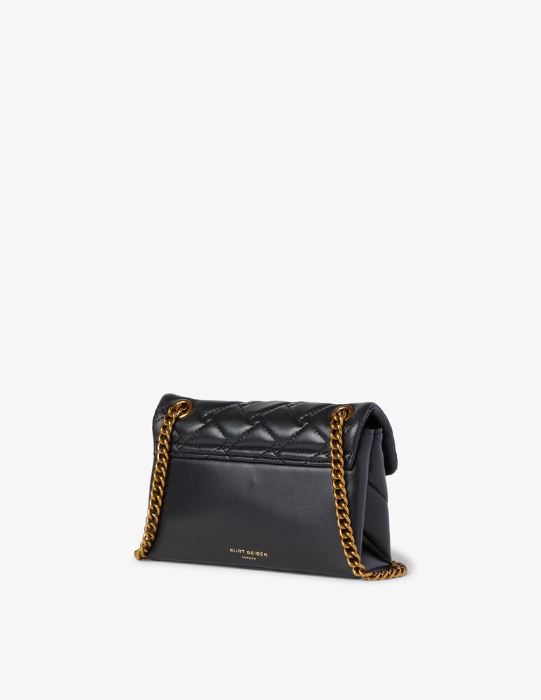 Kurt Geiger Kensington Leather Mini Crossbody Bag